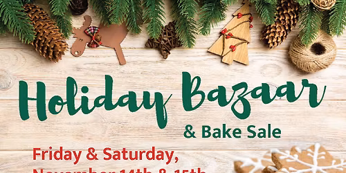 Friends of HAWS Holiday Bazaar & Bake Sale