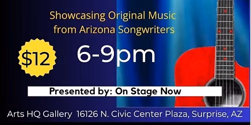Songwriters Circle Showcase at the Arts HQ Gallery