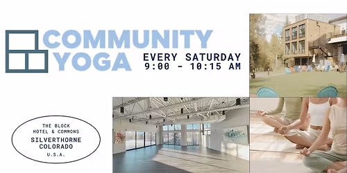 Community Yoga at The Block