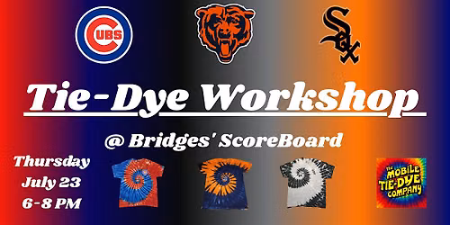Bears, Sox & Cubs Tie-Dye Workshop