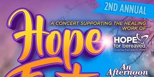 Hope Fest, an afternoon with The DeSantis Orchestra benefitting Hope For Bereaved