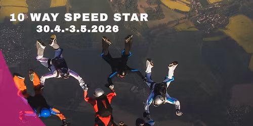 10way speedstar 2026, Skydive Pink Klatovy