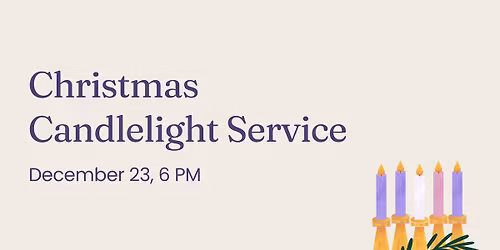 Christmas Candlelight Service