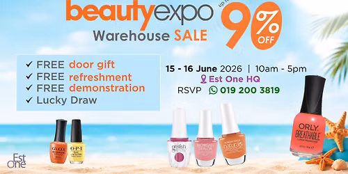 BeautyExpo Warehouse Sales 2026