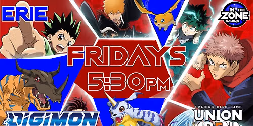 Digimon\/Union Arena Weekly Organized Play