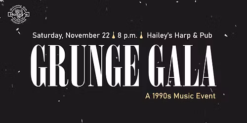 Grunge Gala: A 1990s Music Event