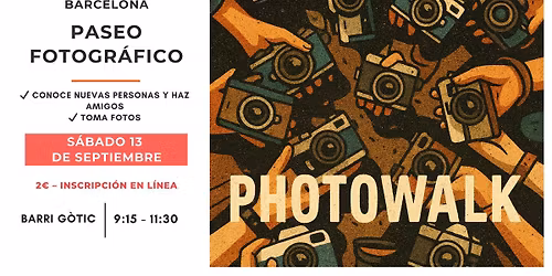 \ud83d\udcf8 Encuentros amistosos & paseo fotogr\u00e1fico \/ Make friends & Photowalk Meetup