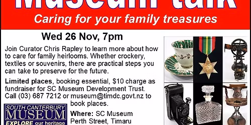 Caring for your family treasures