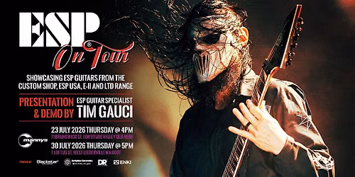 ESP On Tour @ Mannys Brisbane