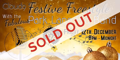 *SOLD OUT* Cloud9's Festive Freestyle with the Park Lane Big Band