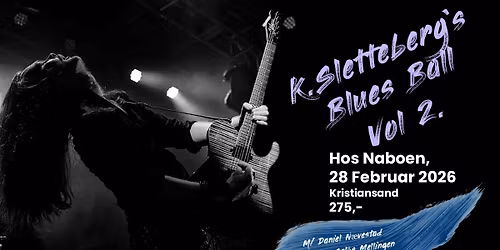 UTSOLGT: K\u00e5res Bluesball Vol. 2