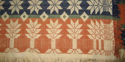Discover the Art and History of Early American Coverlets with Gay McGeary