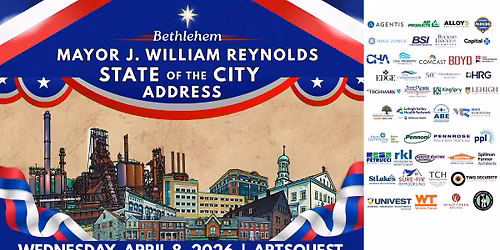 2026 Bethlehem State of the City Address with Mayor J. William Reyolds