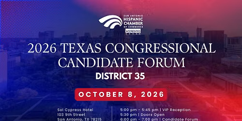  Candidate Forum: Congressional District 35 - 2026