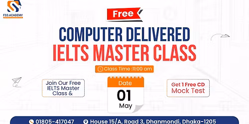 Free Computer Delivered IELTS Masterclass