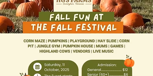 2nd Annual Fall Festival // Oct. 11