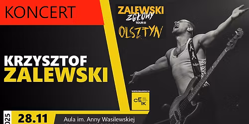 KRZYSZTOF ZALEWSKI | KONCERT | OLSZTYN
