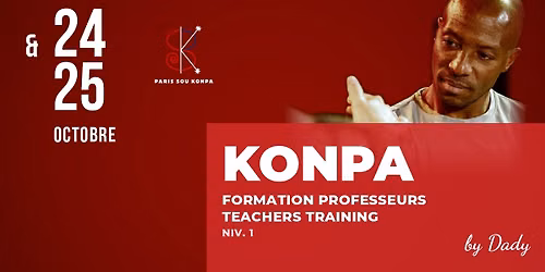 FORMATION PROFESSEUR DE KONPA - TEACHERS TRAINING  - Module 1