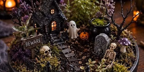 Mini Haunted Fairy Gardens