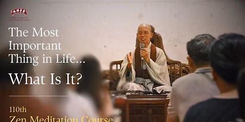 110th Zen Meditation Course