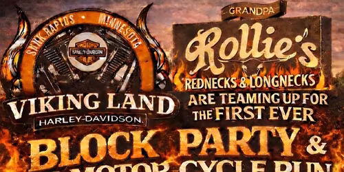 Block Party\/ALS Motorcycle run
