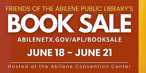 37th FOL Annual Book Sale