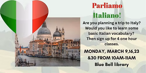 Parliamo Italiano!