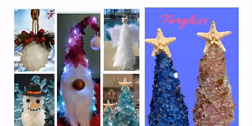 Wreaths Across America Sea Glass Tree Class