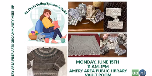 St. Croix Valley Spinner's Guild Fiber Arts Group Meetup 