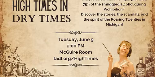 High Times in Dry Times