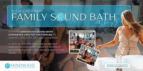MINDWAVE "Sleep Like a Baby"  Family Sound Bath (Read Description)