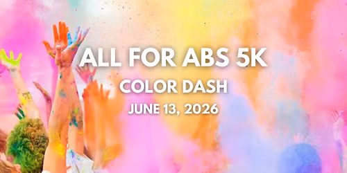 2026 All for Abs 5K Color Run