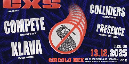 13.12 hardcore night al circolo Hex