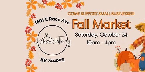 Dales 3rd Annual Fall Vendor Market