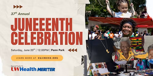 37th Annual Juneteenth Celebration at Penn Park