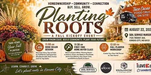 Planting Roots - Fall planter and home-buying class