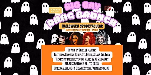 Big Gay Drag Brunch @ Makers Alley: Halloween Spooktacular