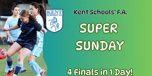 KSFA SUPER SUNDAY - 4 Finals in 1 Day!