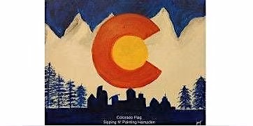 CO Flag with Skyline\/Trees Tuesday, Oct.13th 6:30pm $35