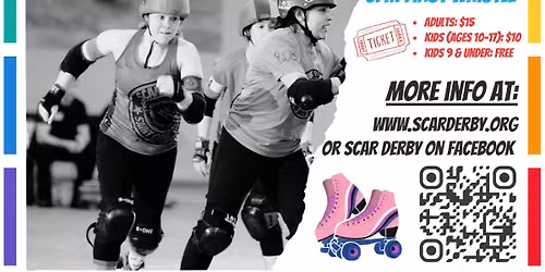 Roller Derby Bout -SCAR Derby vs Forx Sugar Beaters