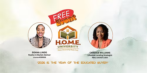 Become a Confident Homeowner in 2026 | Free Live Workshop