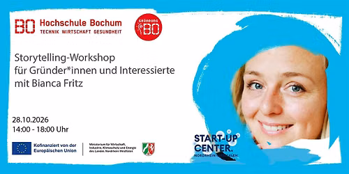 Storytelling-Workshop f\u00fcr Gr\u00fcnder*innen und Interessierte