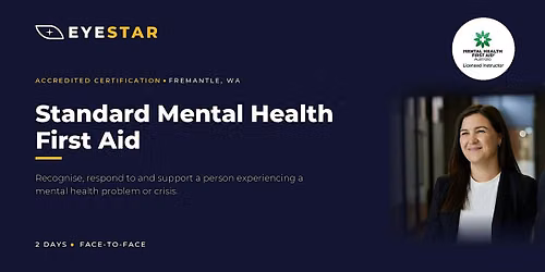Standard Mental Health First Aid 26-27 Oct 26