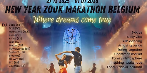 Dancenjoy Zouk Marathon - New Year 2025-2026