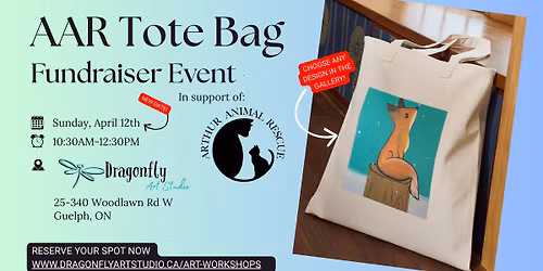 AAR Tote Bag Fundraiser