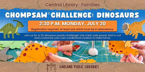 ChompSaw Challenge: Dinosaurs