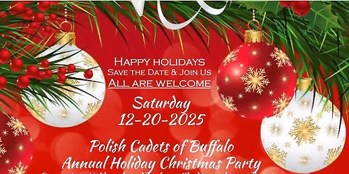 Polish Cadets of Buffalo Annual Holiday Christmas Party