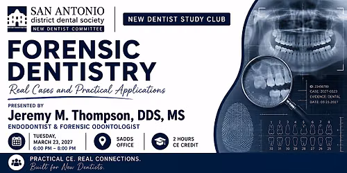 New Dentist Study Club Session 4 | Forensic Dentistry