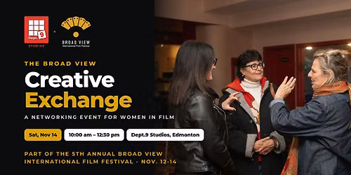 The Creative Exchange: A Networking Event for Women in Film