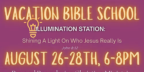 2026 BBCM Vacation Bible School